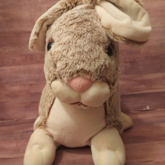 HUGE! Cute & Soft Gray Grey Plush Easter Bunny Stuffed Animal Toy Easter Holiday - Picture 8 of 12